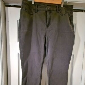 Talbots Grey Skinny Jeans 16 Petite